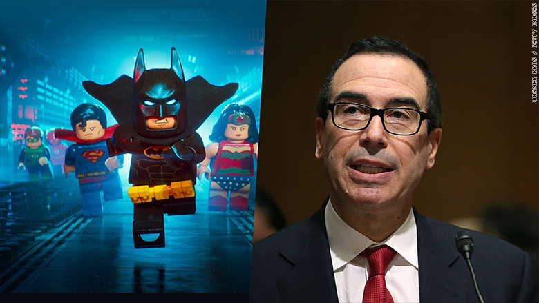 Today's LEGO Batman product.  Tomorrow's Treasury Secretary?